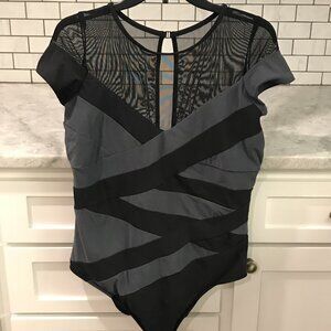 Magicsuit Black and Gray One Piece Swimsuit